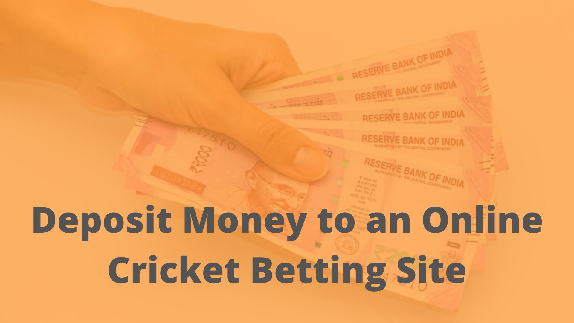 Cricket Betting S Ite Deposit Methods
